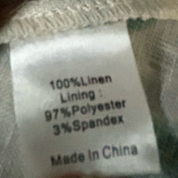 NWT Tuckernuck Linen Blue Blooms Floral Garden Midi Dress Size Medium - Picture 8 of 8